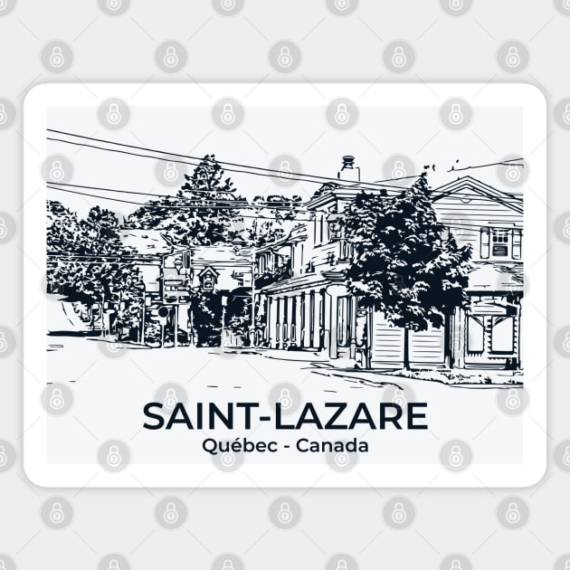 Saint-Lazare - Québec Magnet by Lakeric